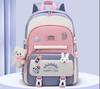 New Middle School Student School Backpacks Large-capacity Backpacks For Boys And Girls Sweet And Cute Casual Student Backpack