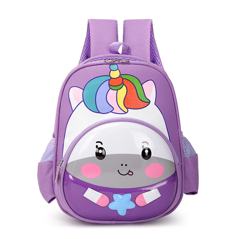 2024 New Kindergarten Hard Shell Cartoon Dinosaur Backpack Cute Rabbit Design for Boys And Girls Boys And Girls School Bags