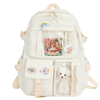 New Style Lightweight Backpack with Large Capacity High School Student School Bag Casual Fresh Girls Rabbit Pattern Backpack