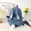 Cute Cartoon Rabbit Children's Backpack Kindergarten Lightweight Canvas Small Backpack Lightweight Children's School Bag