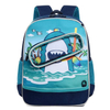 2024 New Girls' Fashion Cartoon Print School Backpack Primary School Nylon Cloth with Oxford Fabric for Boys