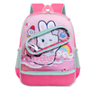 2024 New Girls' Fashion Cartoon Print School Backpack Primary School Nylon Cloth with Oxford Fabric for Boys