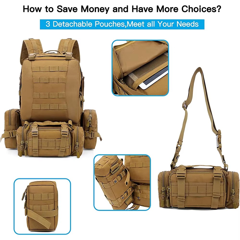 Wholesale Hot Sale Hiking Outdoor Desert Hunting Backpacks Bag for Adult