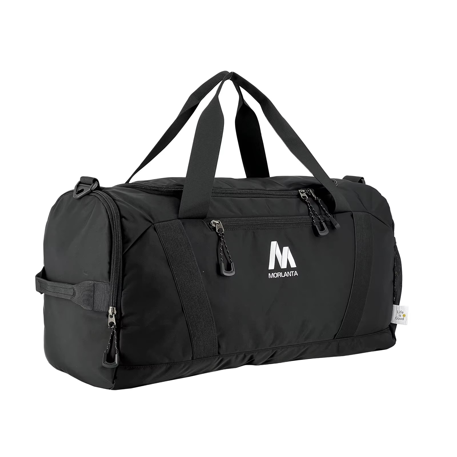 Durable Large Capacity Casual Duffel Bag with Zipper Closure and Letter Pattern for Outdoor Travel BP0019
