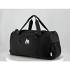 Durable Large Capacity Casual Duffel Bag with Zipper Closure and Letter Pattern for Outdoor Travel