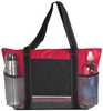 Insulated Polyester Cooler Tote Bag with Zipper Closure for Food Storage & Travel
