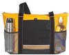 Insulated Polyester Cooler Tote Bag with Zipper Closure for Food Storage & Travel